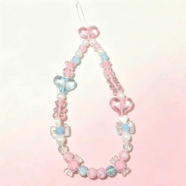 Cute Beaded Phone Charm Bowlift
