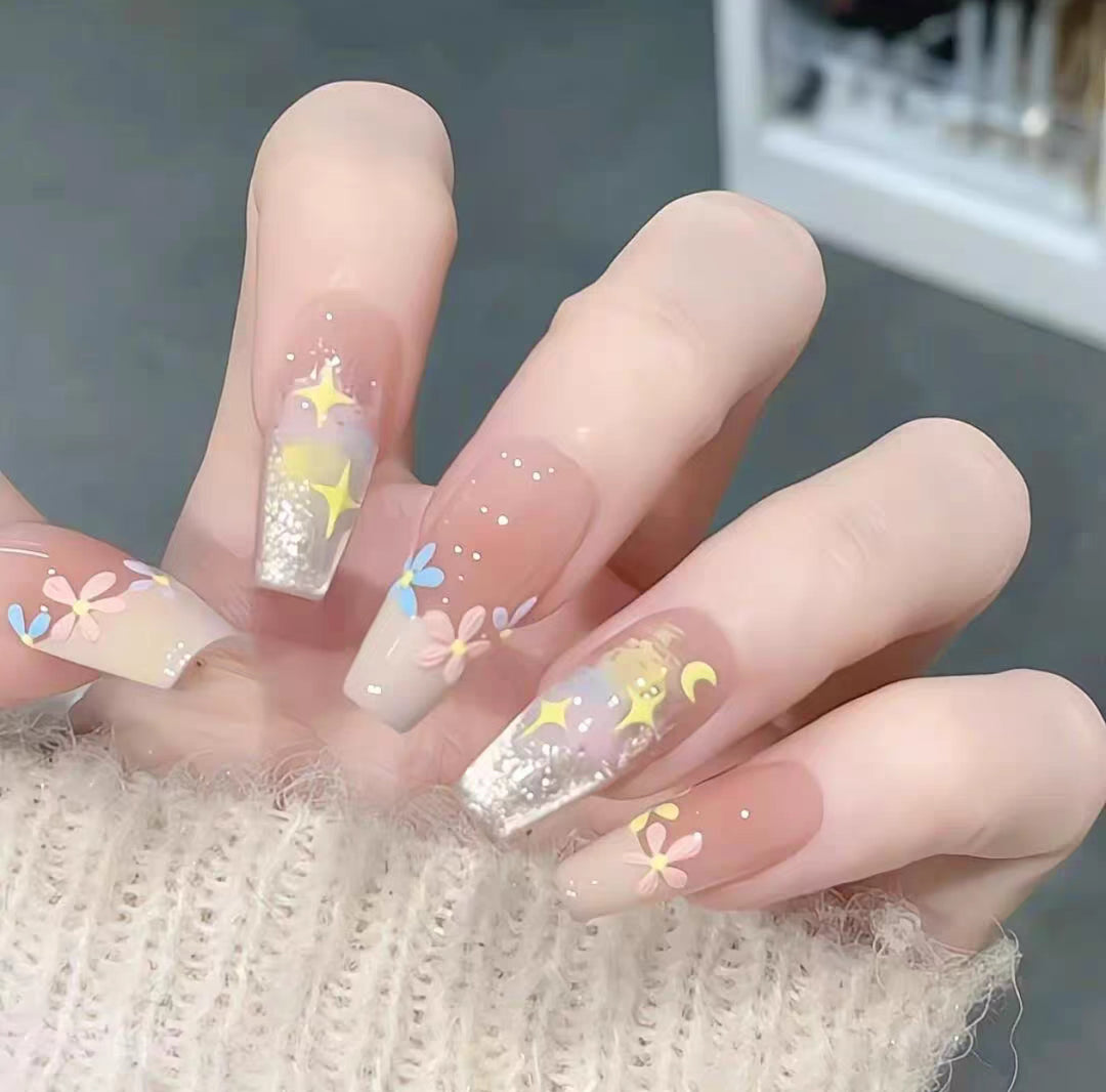 Ombre Art Nails Bowlift