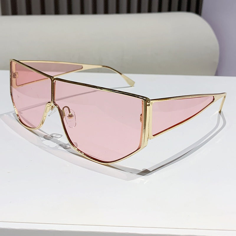 Men's Bold Statement Shield Sunglasses Bowlift
