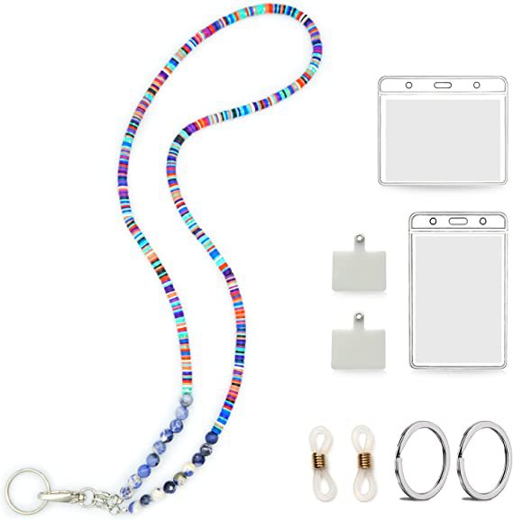 Beaded ID Badge Lanyard Bowlift