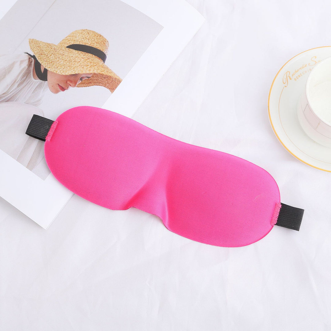Unisex nan three-dimensional contour eye mask with memory foam, soft nose bridge and adjustable comfort band Bowlift