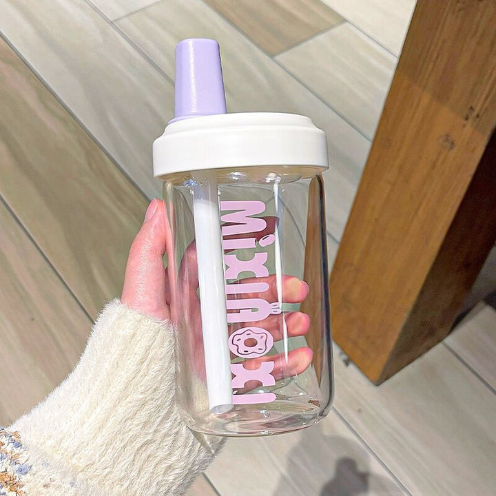Women sustainable drinking cups with silicone lid Bowlift