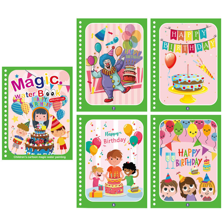 BowLift | Magical Water Coloring Book for Kids