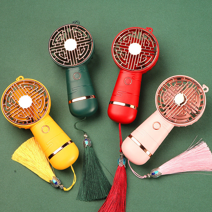 Women's Portable Hand Fan with Elegant Design Bowlift