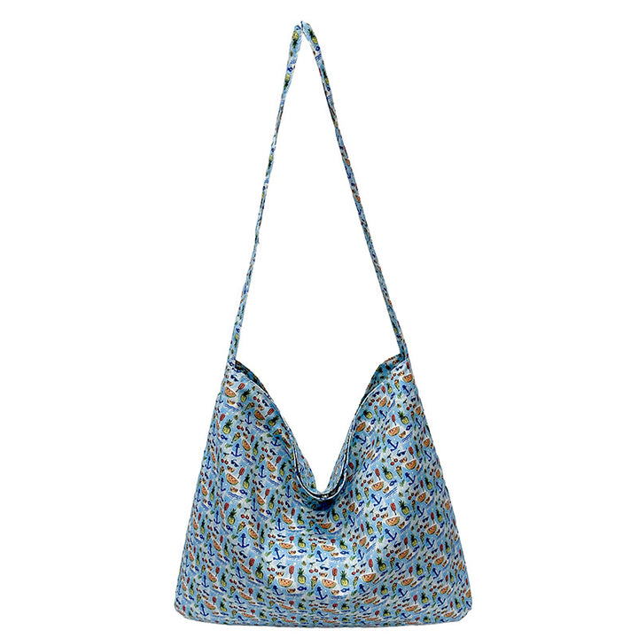WoFloral Print Hobo Handbag Bowlift