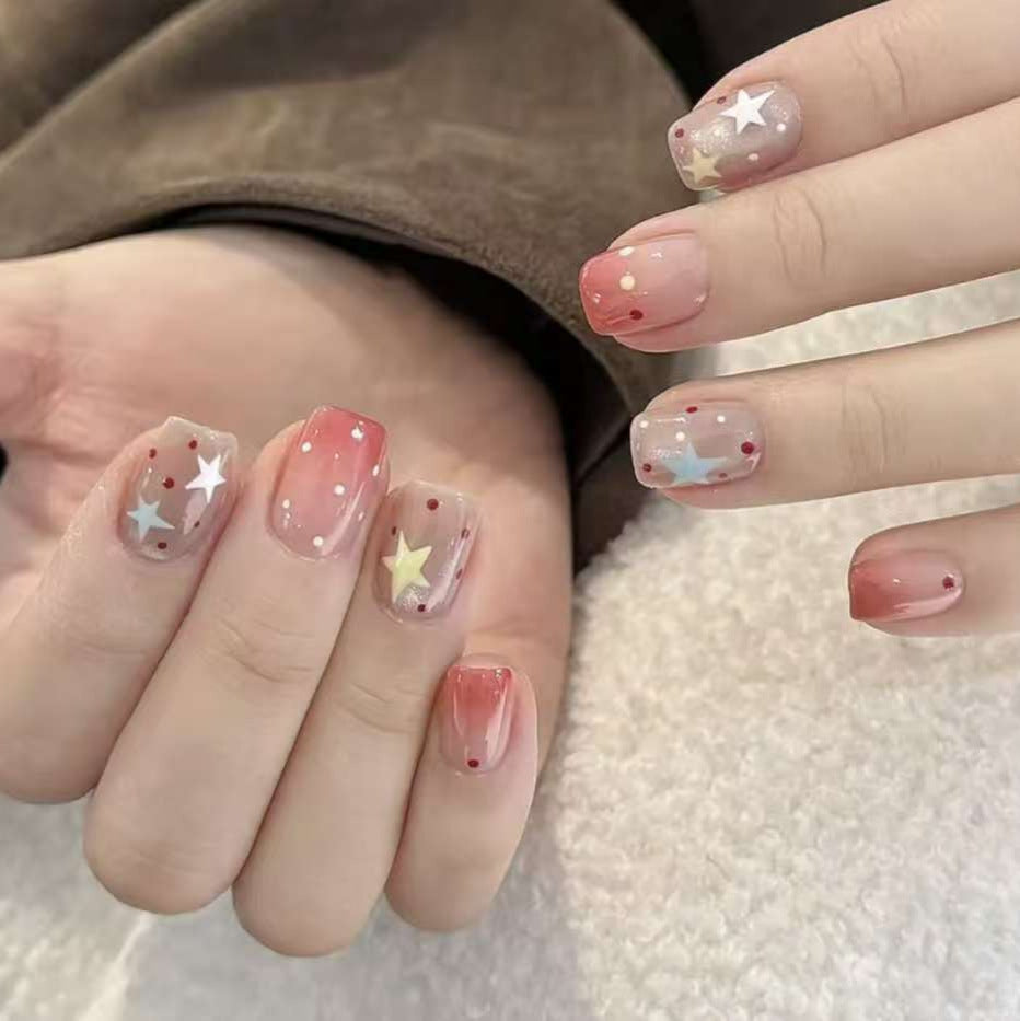 Whimsical Themed Press-On Nail Set Bowlift