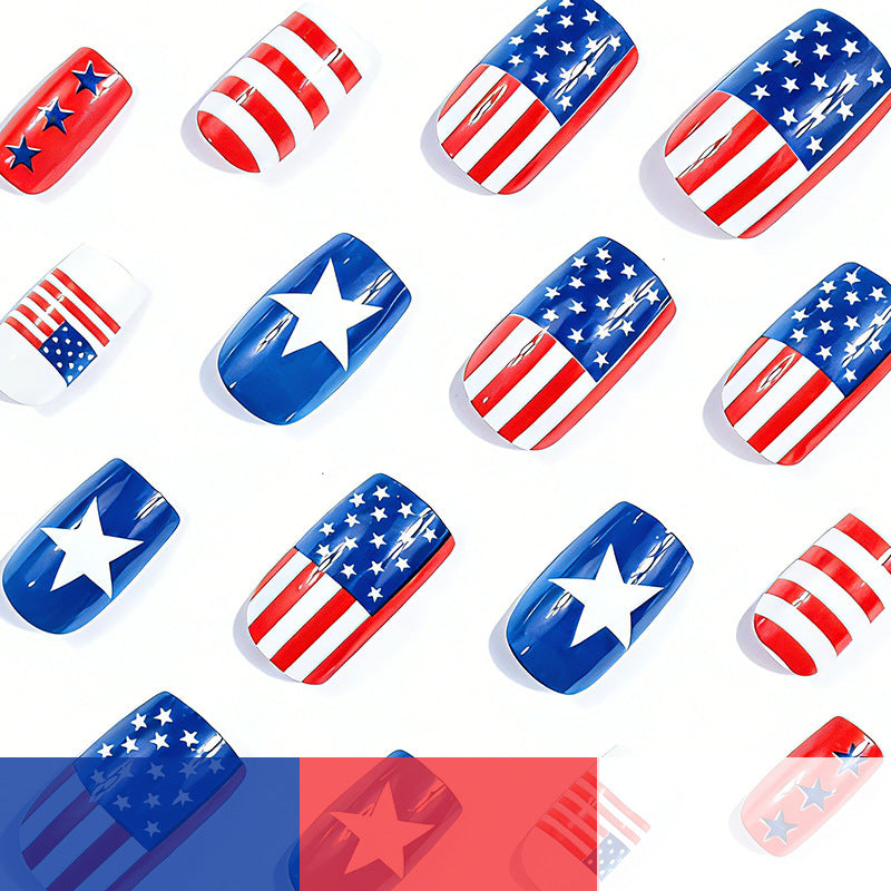Patriotic Nail Art Set Bowlift