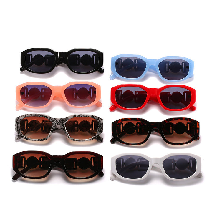 Statement Oversized Geometric Sunglasses Bowlift
