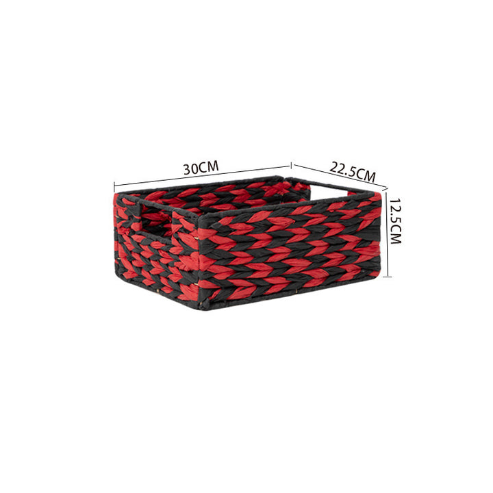 Decorative Woven Storage Box Bowlift