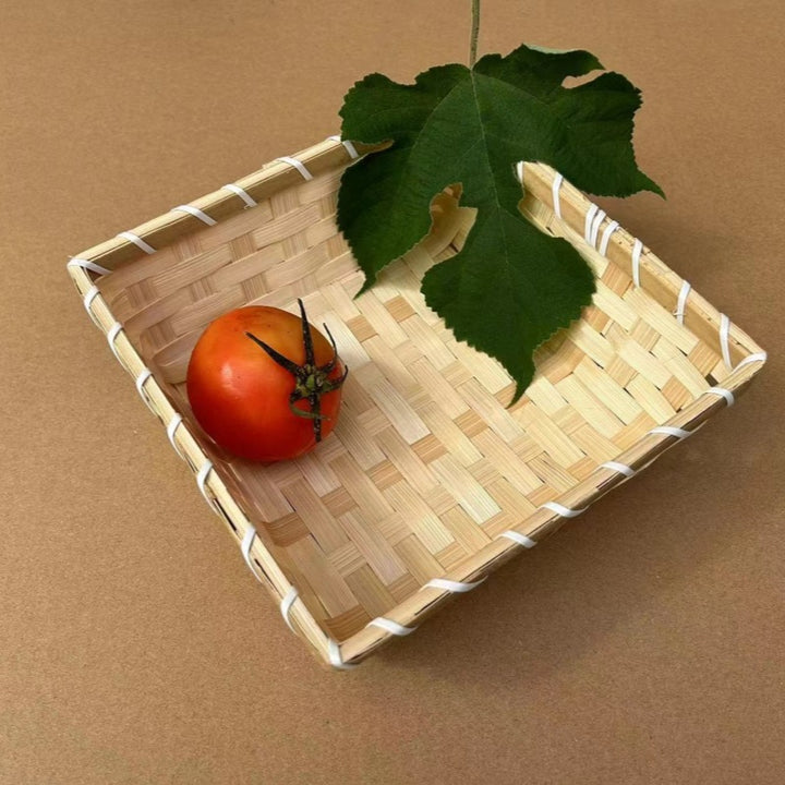 Rectangular Woven Serving Tray Bowlift