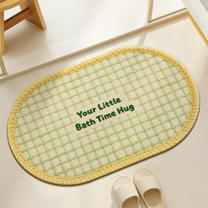 Cozy Decorative Bath Mat Bowlift