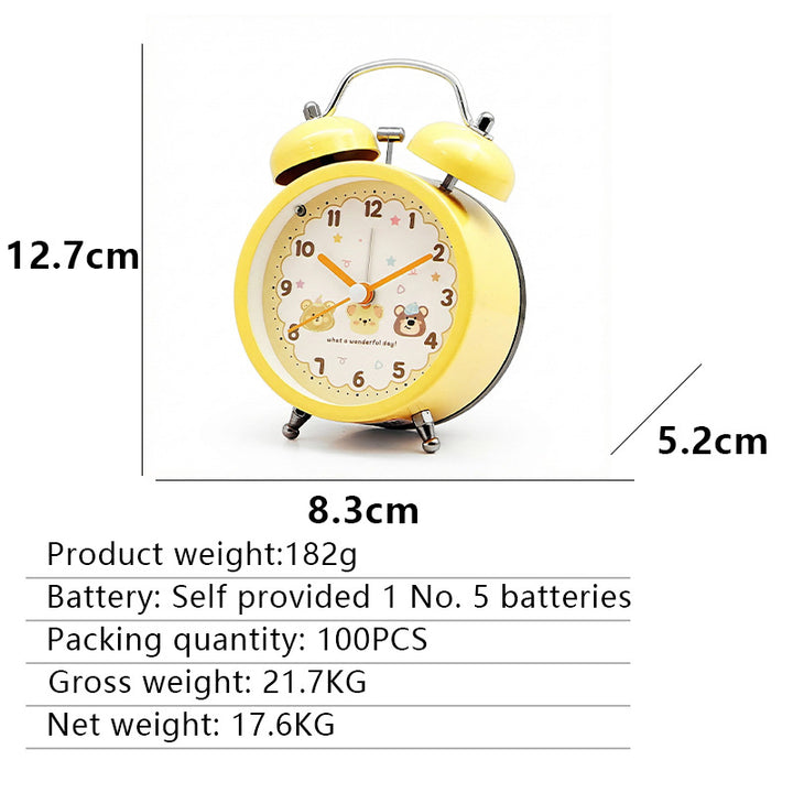Cute children's alarm clock Bowlift