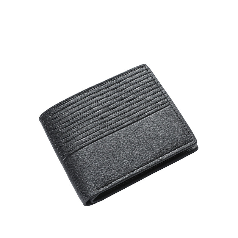Textured Leather Card Case Bowlift
