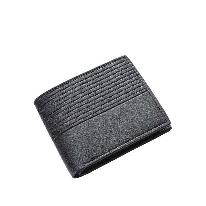 Textured Leather Card Case Bowlift