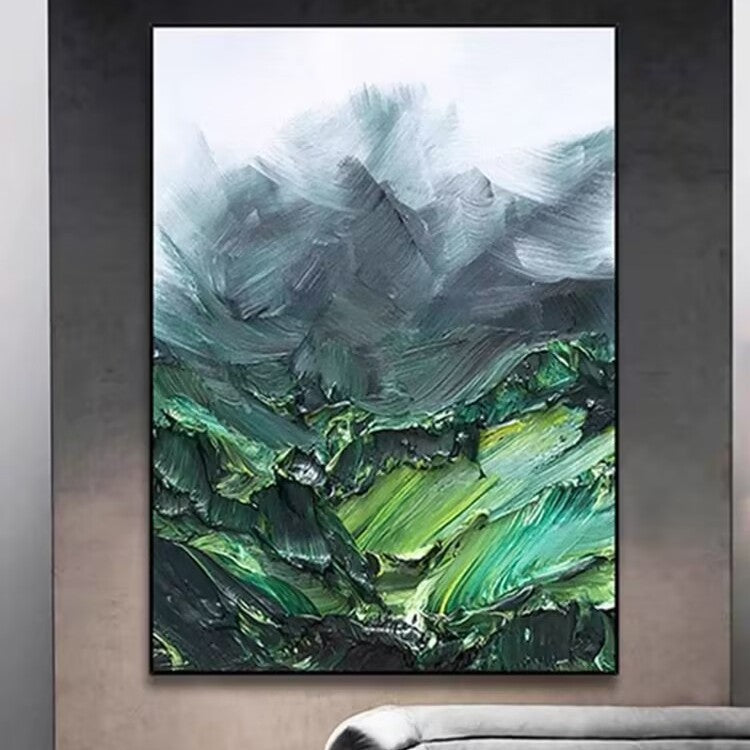 Textured Landscape Canvas Print
