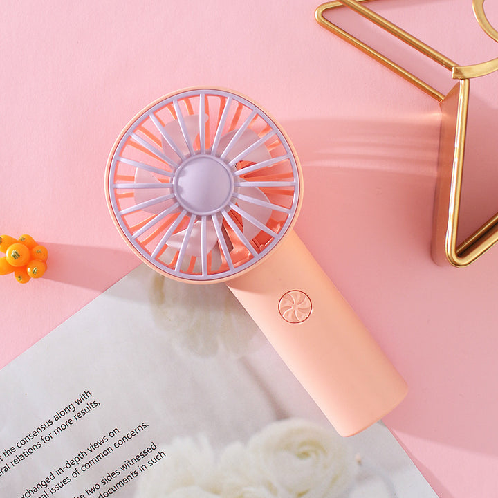 Ladies Portable Cool Fan with Ergonomic Handle Bowlift