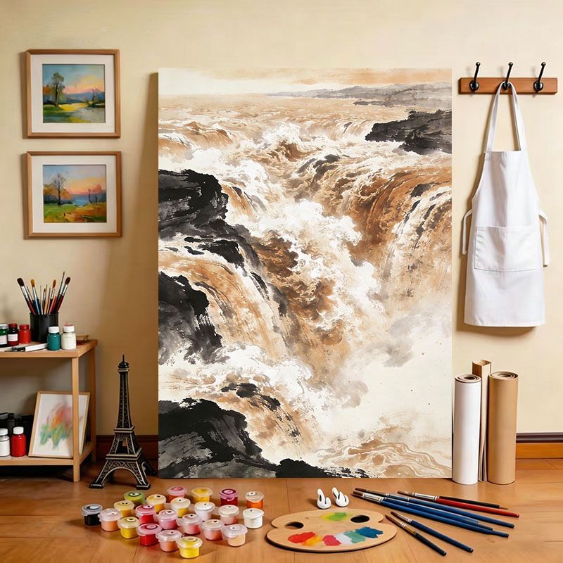 Scenic River Canvas Art Print Bowlift