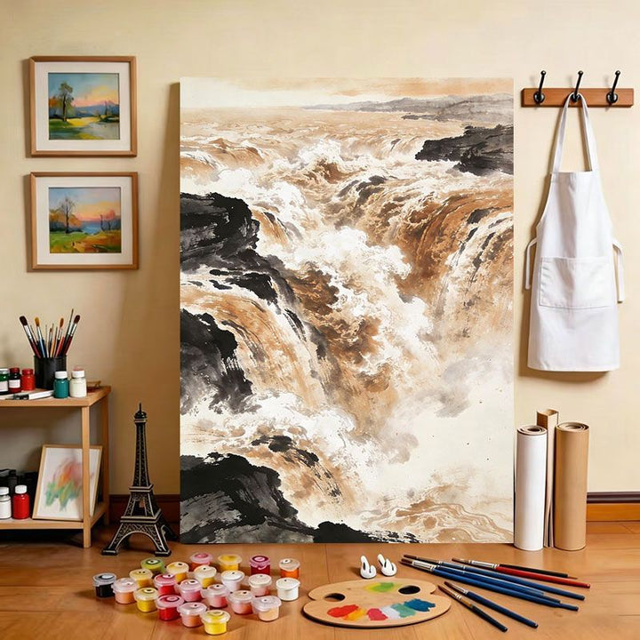 Scenic River Canvas Art Print Bowlift