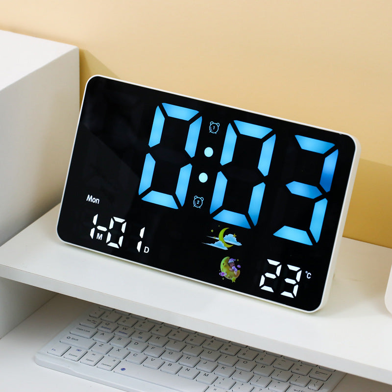 Digital table clock Bowlift
