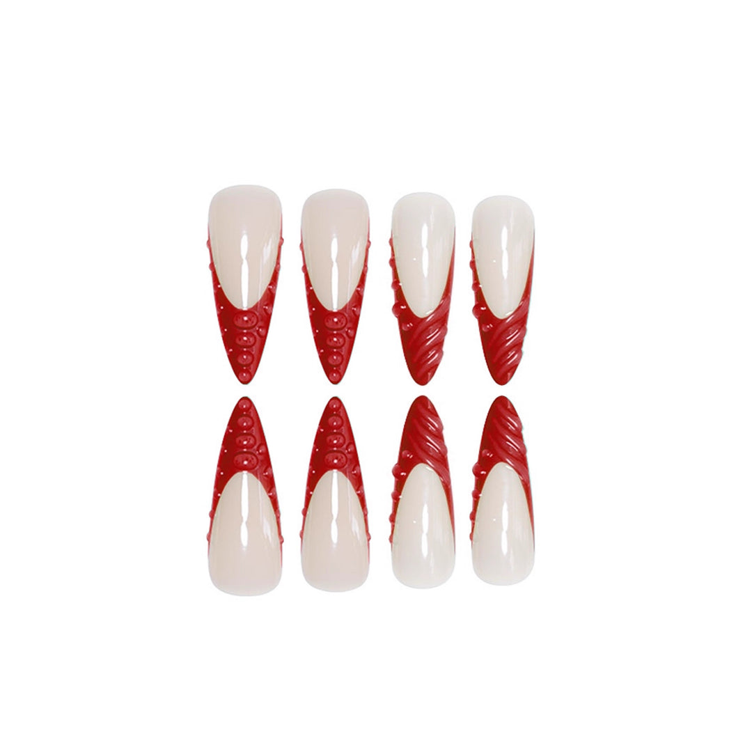 3D Sculpted Nail Art Extensions Bowlift