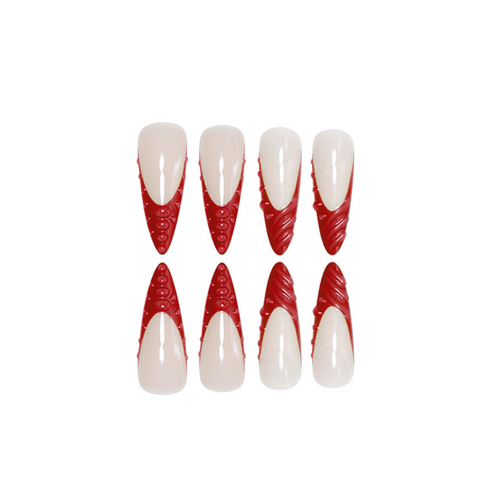 3D Sculpted Nail Art Extensions Bowlift