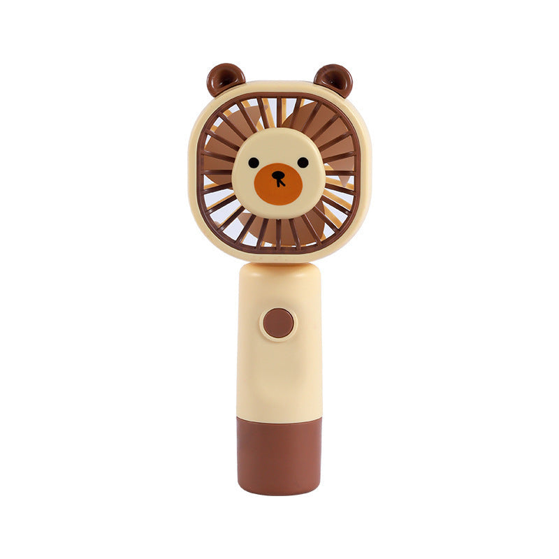 Women's portable handheld fan with cute bear design Bowlift