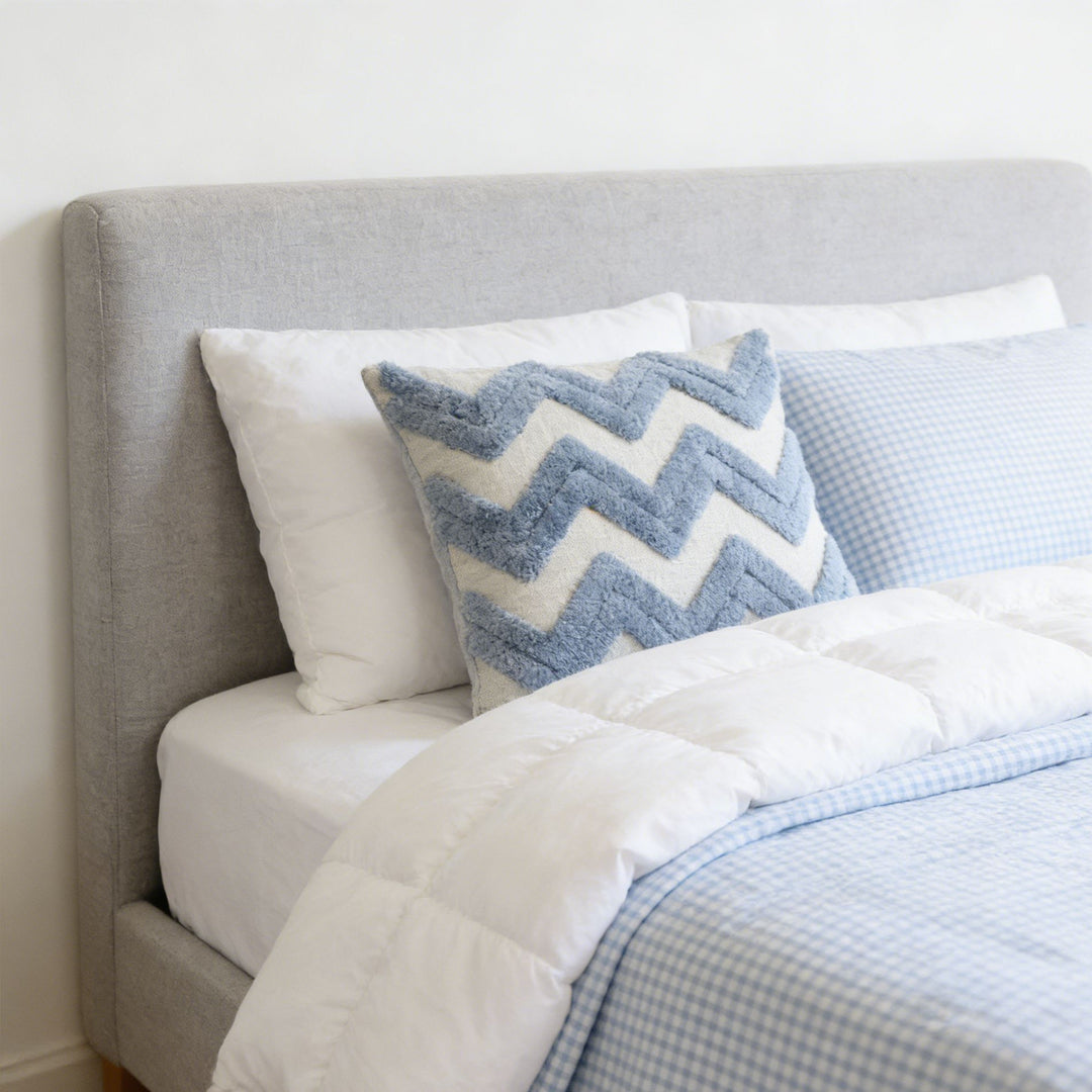 Chevron Textured Gooi Cushion