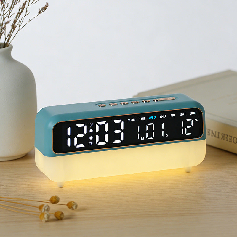 Digital weather alarm clock with intelligent display and temperature function Bowlift