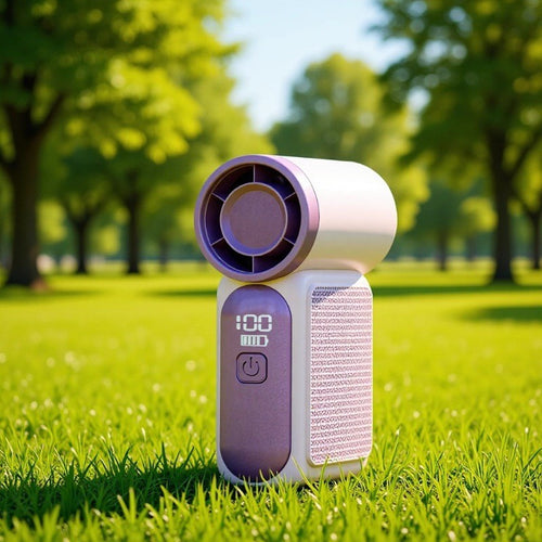 Unisex Mini Portable Rechargeable Handheld Fan Bowlift