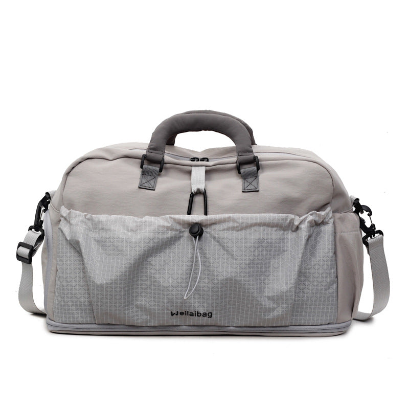 Multifunctional Sports Duffel with Reinforced Carry Strap Bowlift