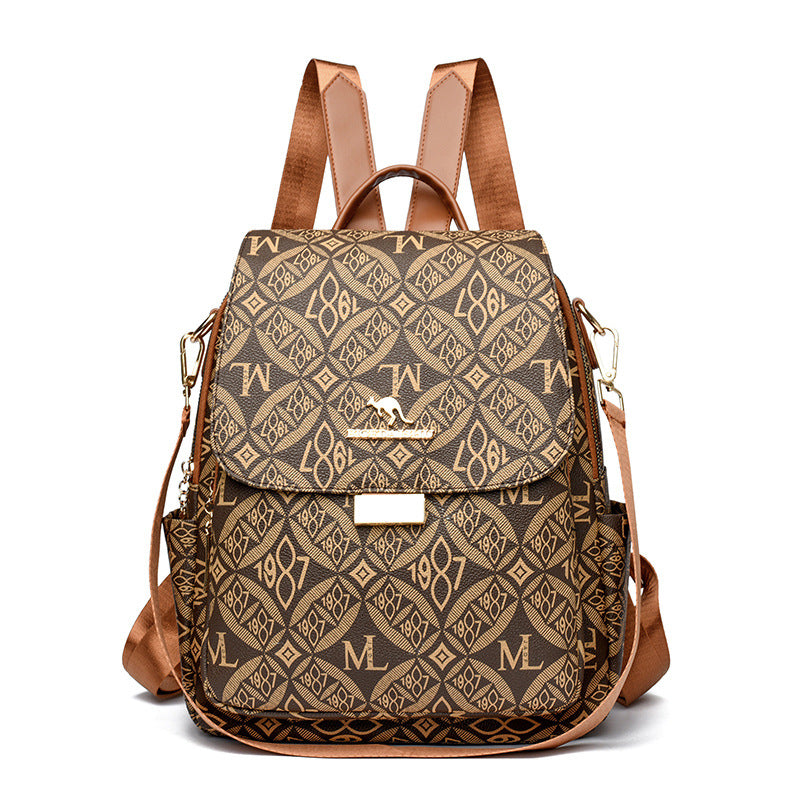 Designer Patterned Backpack