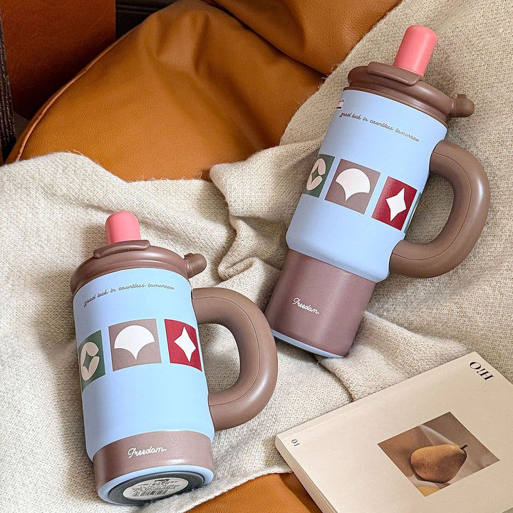 Women Practical Drinking Containers with Innovative Carry Handle Bowlift