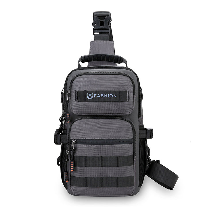 Tactical Water-Resistant Sling Bag Bowlift