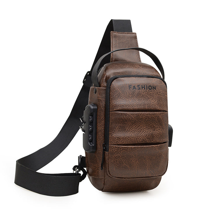 Stylish Crossbody Leather Bag Bowlift