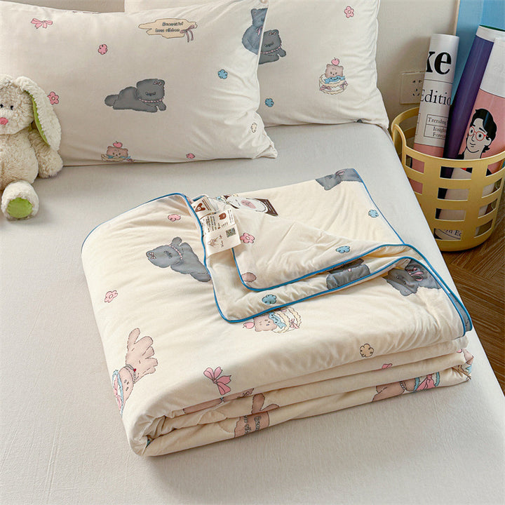 Ladies cuddle blanket with animal motifs Bowlift