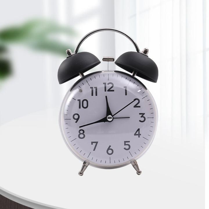 Classic alarm clock with double bell mechanism Bowlift