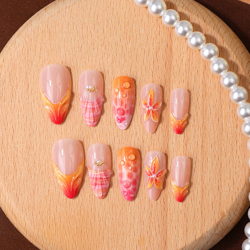 Decorative Gel Nail Tips Bowlift