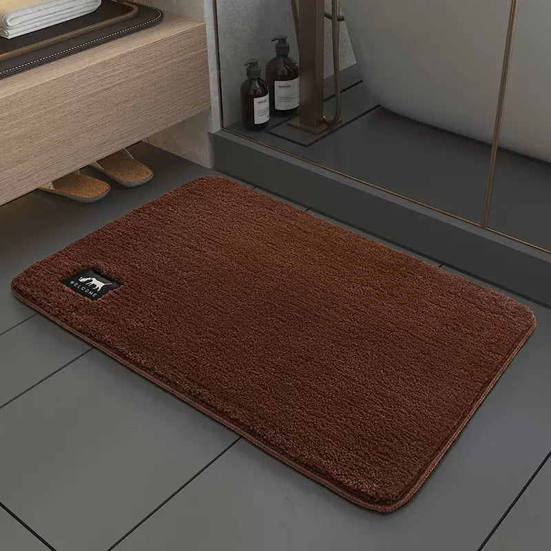 Plush Soft Welcome Mat Bowlift