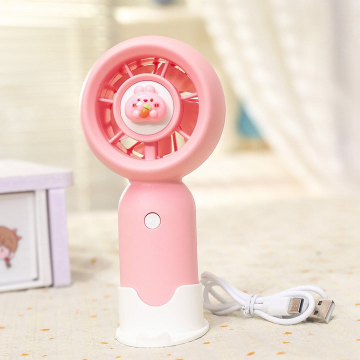 Women portable mini hand fan Bowlift