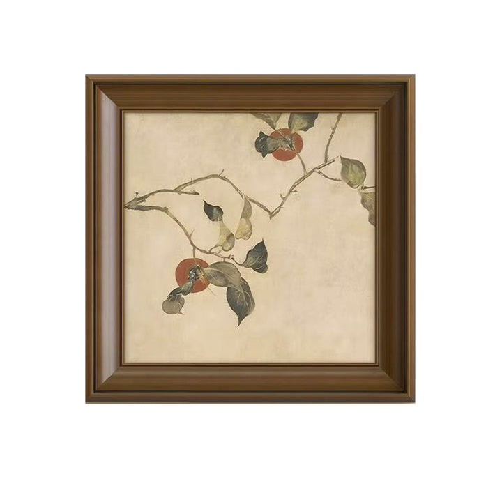 Framed Vintage Botanical Wall Art