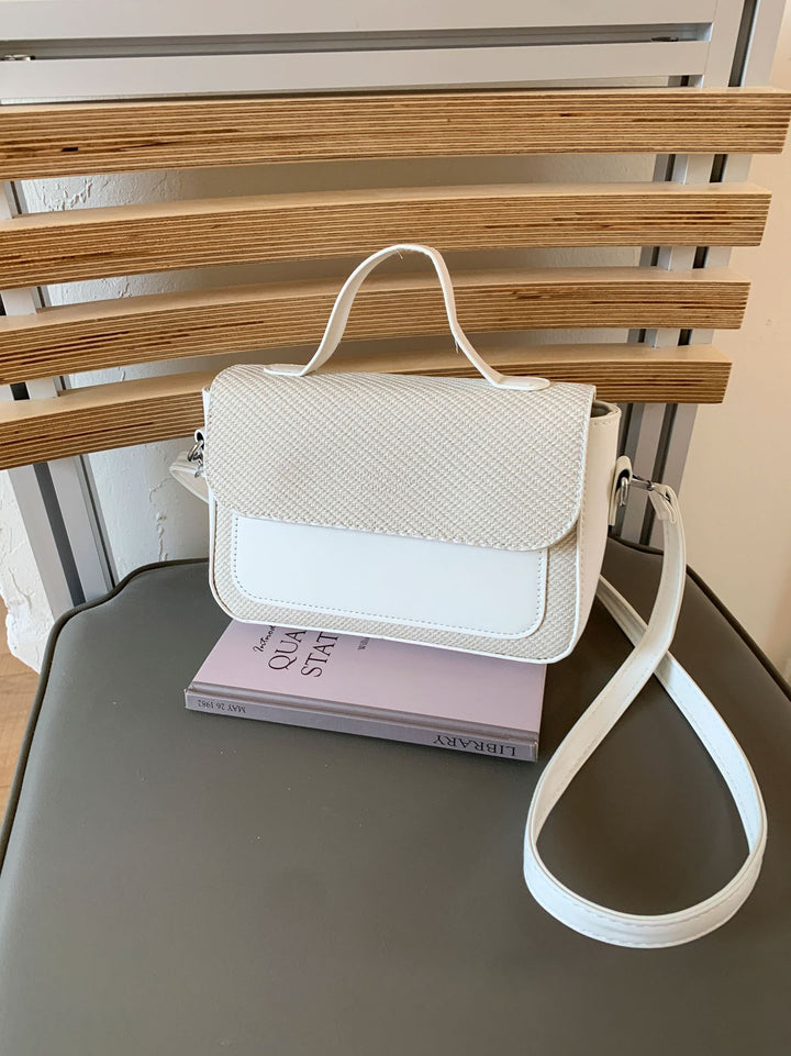 Chic Woven Crossbody Handbag Bowlift