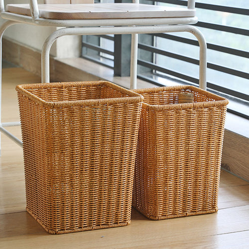 Unisex storage basket made of woven material Bowlift