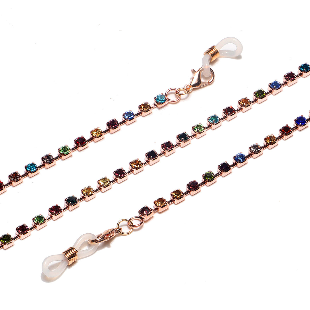 Glamorous Crystal Eyewear Chain Bowlift
