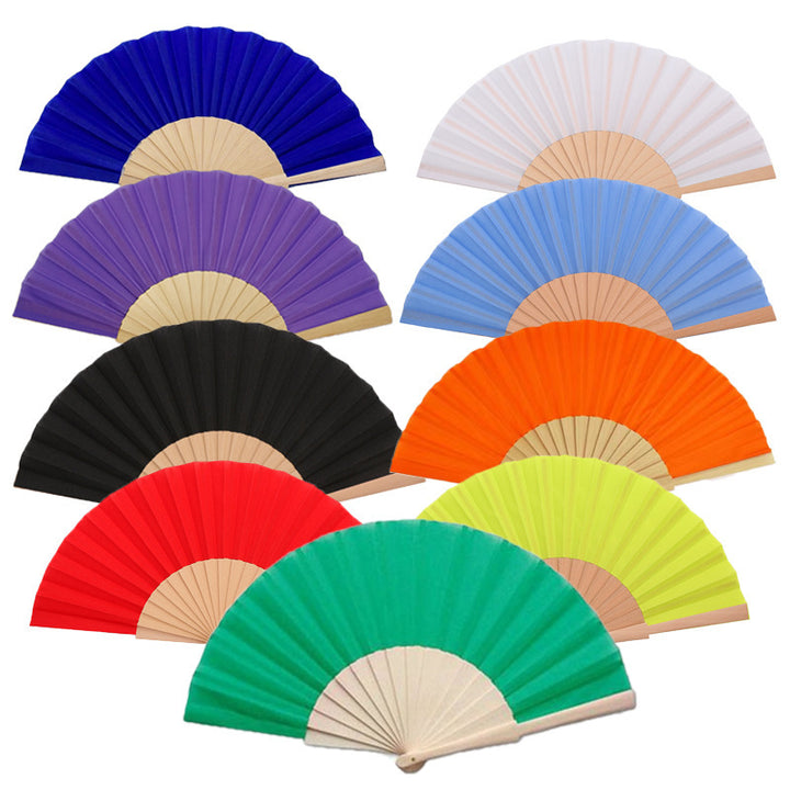 Women handmade fan made of breathable material with elegant design Bowlift