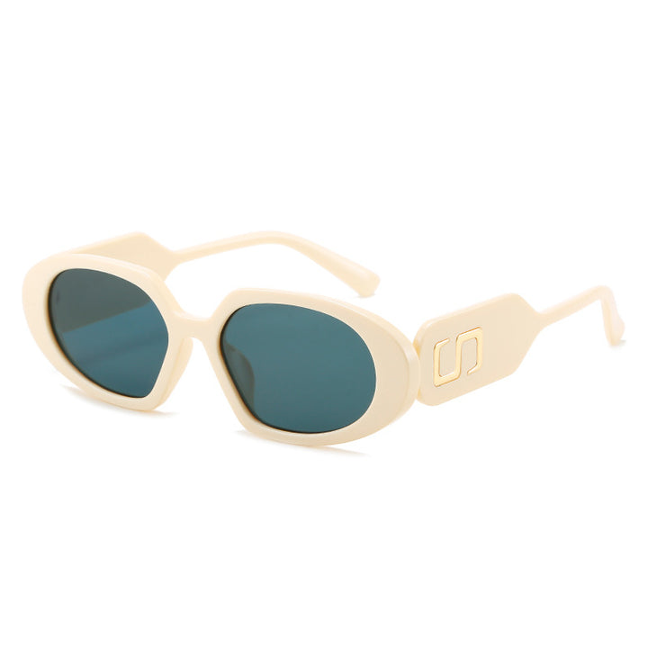 Women's fashionable sunglasses with unique design and stylish logo Bowlift