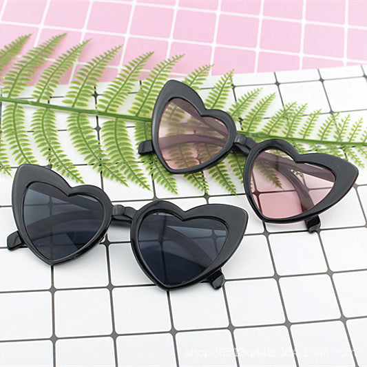 Women's Heart-Shaped Sunglasses with High-Quality UV Protection and Stylish Design Bowlift