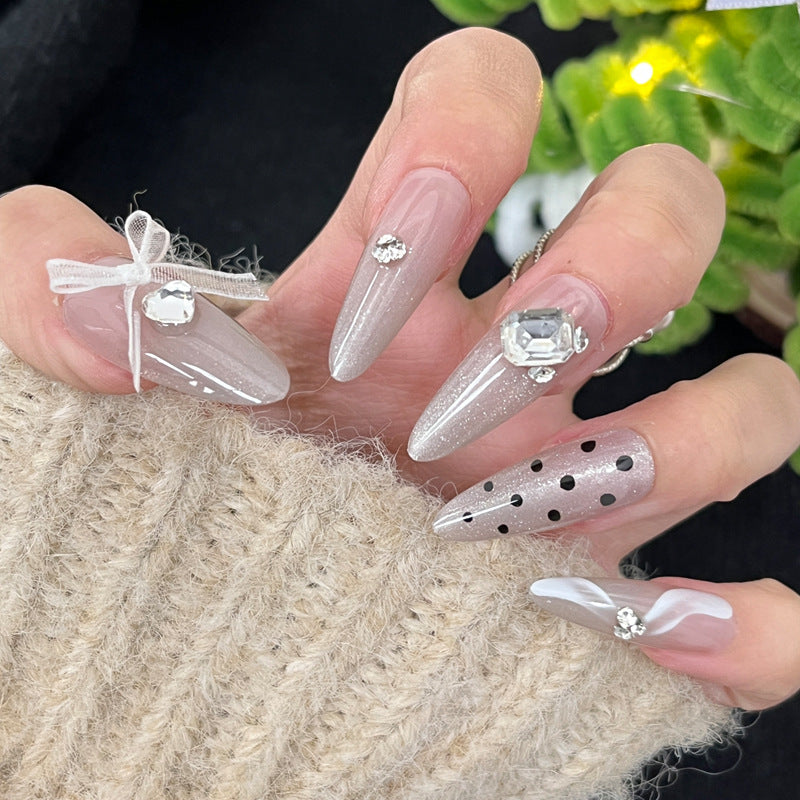 Premium Acrylic Press-On Nail Tips Bowlift