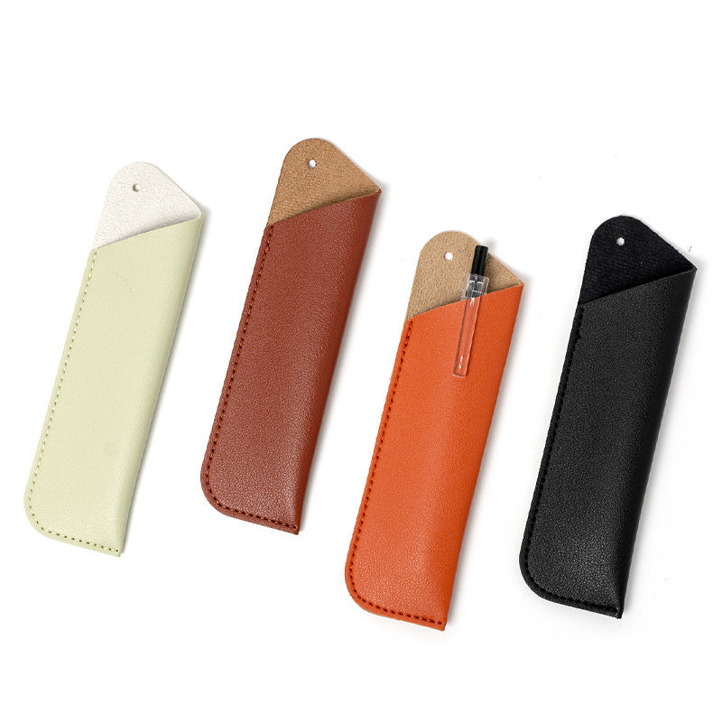 Elegant Leather Pencil Case Bowlift