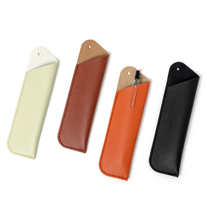 Elegant Leather Pencil Case Bowlift