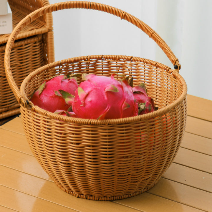 Handcrafted Decorative Woven Basket Bowlift